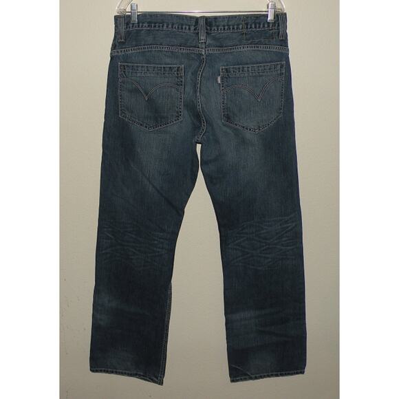 Levi’s SilverTab True Boot Men’s Jeans 34 x 34 Blue Wide Leg No Rear Patch - Picture 3 of 3